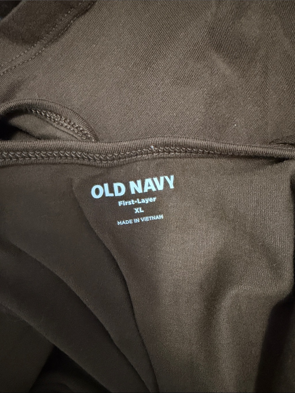 Set of 5 Old Navy First-Layer Tank Tops in Navy, Black, Burgundy, Camel & Brown - Picture 6 of 6
